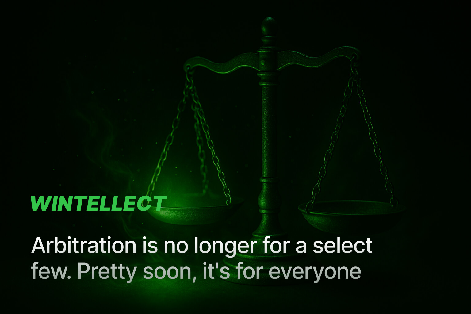 Arbitrage is No Longer for the Few. It’s for Everyone.